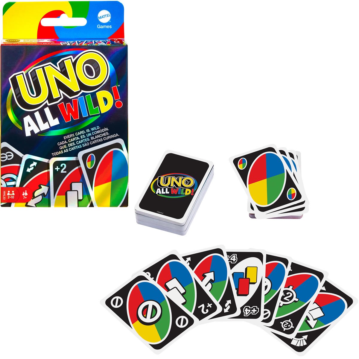 UNO All Wild Card Game - Entertainment Earth
