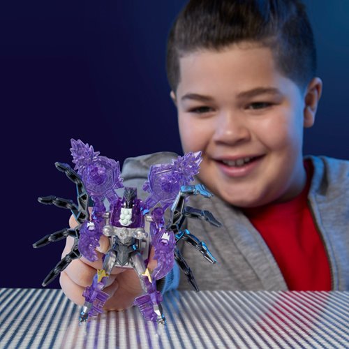 Transformers Cyberworld Airachnid Armored Cyber Changers Energon Surge Action Figure
