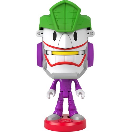 DC Imaginext Super Friends Head Shifters The Joker and Laff Mobile Figure and Vehicle Set