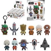 Star Wars Most Wanted Bounty Hunters 3D Foam Bag Clip Random 6-Pack