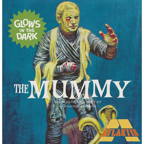Mummy Glow-in-the-Dark Edition 1:8 Scale Plastic Model Kit