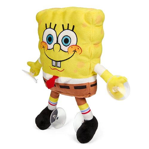 SpongeBob Squarepants Happy SpongeBob 8-Inch Suction Cup Window Clinger Plush