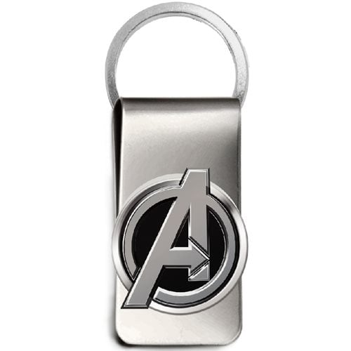 Avengers Logo Pewter Clip Key Chain