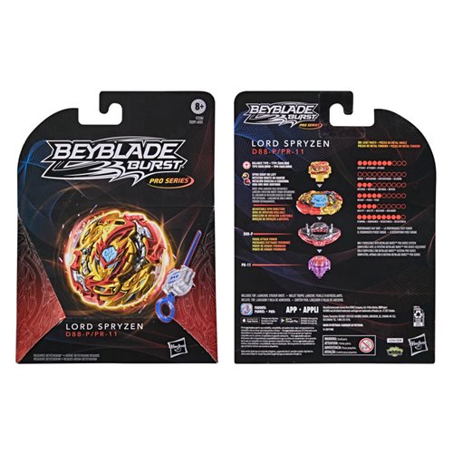 Beyblade Burst Pro Series Lord Spryzen Spinning Top Starter Pack