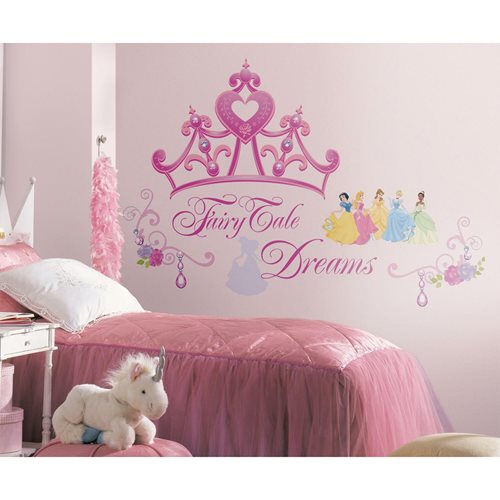 Disney Princess Crown Peel and Stick Giant Wall Decals
