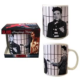 Elvis Presley Jailhouse Rock Singing Mug