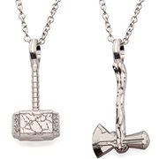 Thor Love and Thunder Besties Necklace 2-Pack