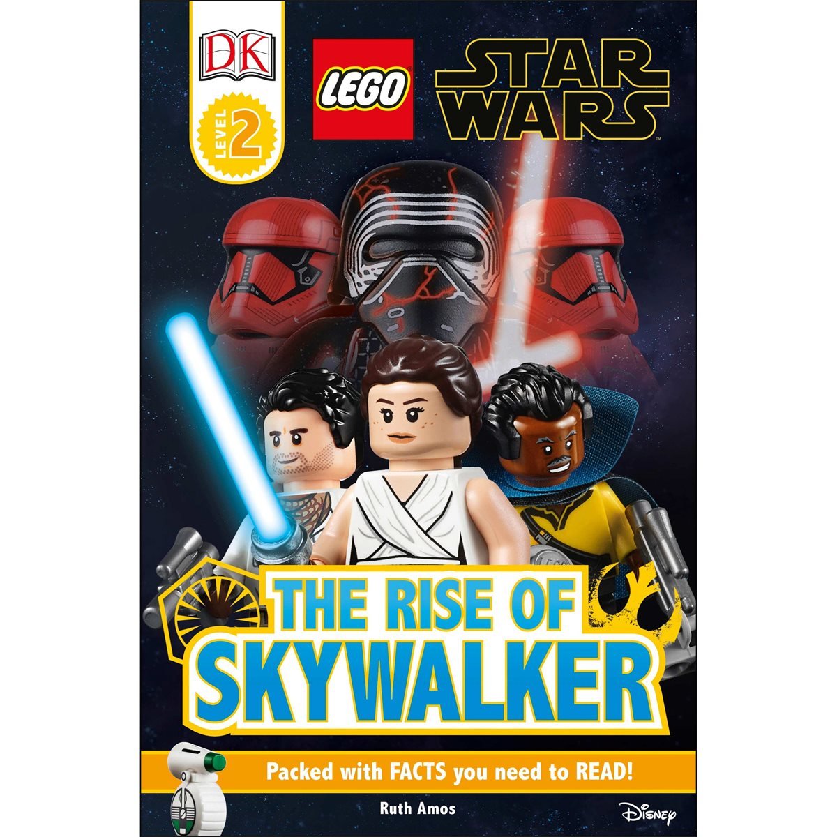 LEGO Wars The Rise of Skywalker DK Readers Level 2 Hardcover Book