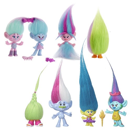 Trolls Small Troll Town Collectible Figures Wave 7 Case