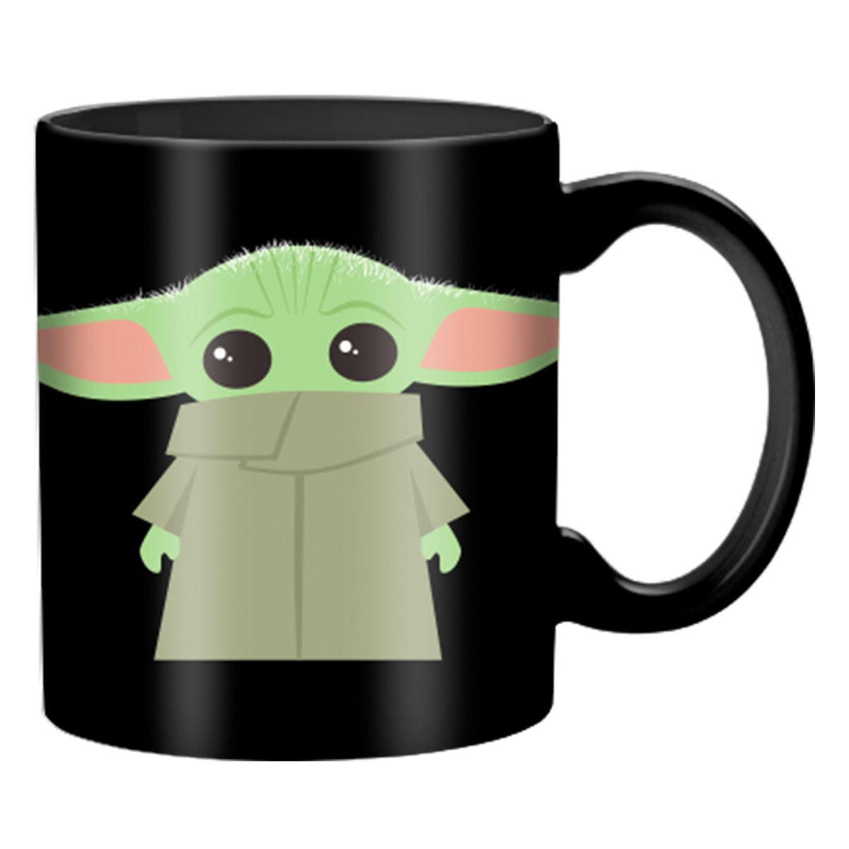 STAR WARS Oversized Grogu Baby Yoda 20 oz Coffee Mug When Your Song Comes  On cup