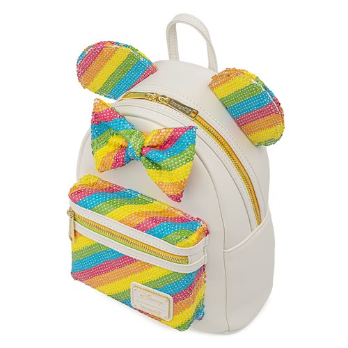 Minnie Mouse Rainbow Sequins Mini-Backpack