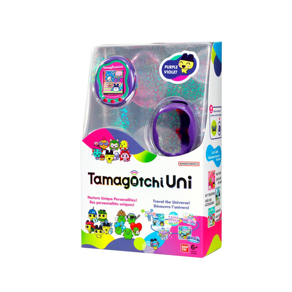 Tamagotchi Uni Purple Virtual Pet - Entertainment Earth