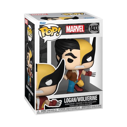 Marvel Comics Split Wolverine / Logan Funko Pop! Vinyl Figure