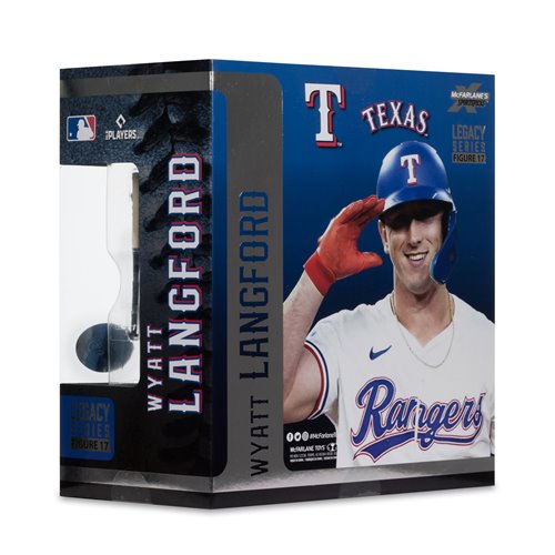 MLB SportsPicks Texas Rangers Wyatt Langford 7-Inch Posed Figure