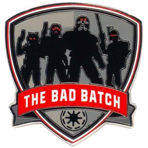 Star Wars: The Bad Batch Enamel Pin 5-Pack - Entertainment Earth Exclusive