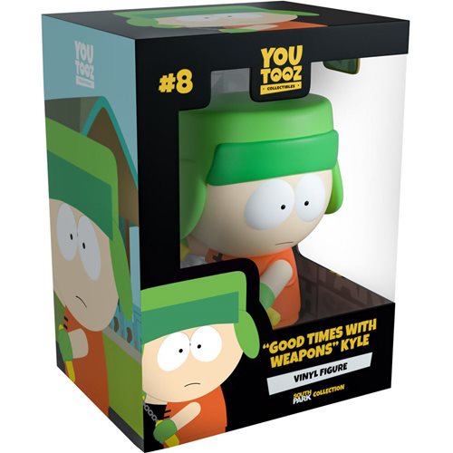 South Park Collection Good Times with Weapons Kyle Vinyl Figure #8