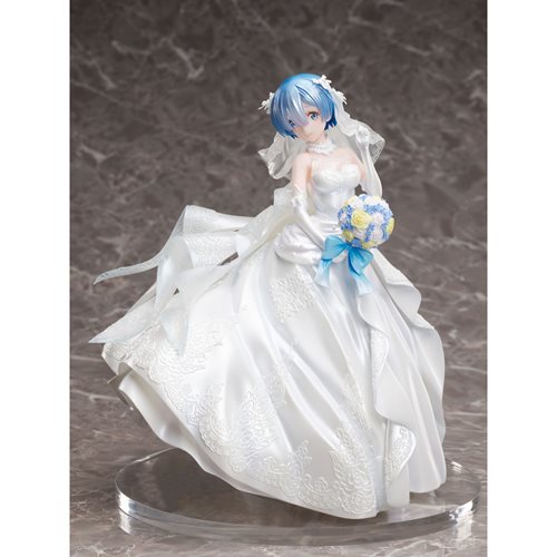 Re:Zero- Starting Life in Another World Rem Wedding Dress 1:7 Scale Statue
