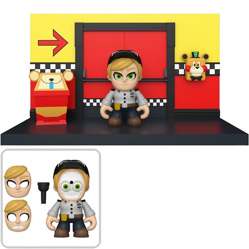 Five Nights at Freddy's: Security Breach Vanessa with Hallway Snap Playset