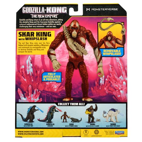 Godzilla x Kong: The New Empire Movie Monster Wave 3 Revision 1 6-Inch Basic Action Figure Case of 5