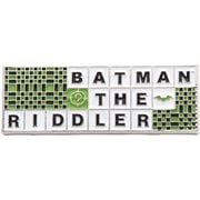 The Batman Riddler Crossword Pin