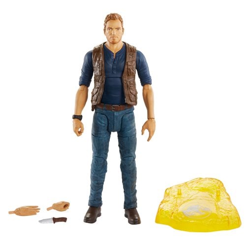 Jurassic World Owen Grady 6-Inch Scale Amber Collection Action Figure