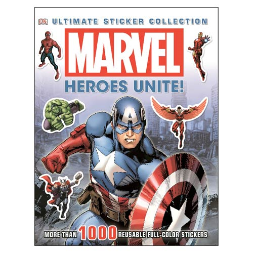 Marvel Heroes Unite! Ultimate Sticker Collection Book