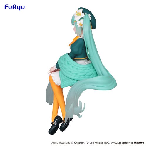 Vocaloid Hatsune Miku Flower Fairy Lily Noodle Stopper Statue