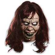 The Exorcist Regan Overhead Adult Mask with Hair