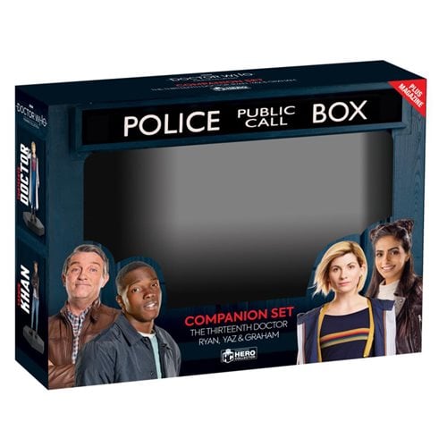 Doctor Who 13th Doctor and 3 Companions Set