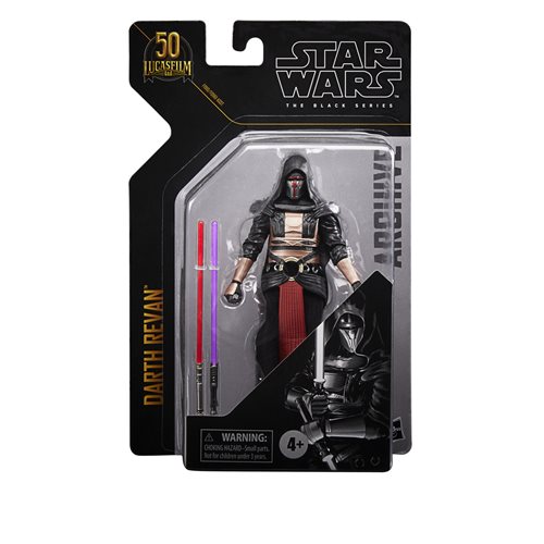Star Wars The Black Series Archive Darth Revan 6-Inch Action Figure, Not Mint