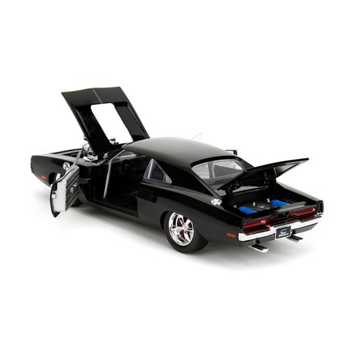 Hollywood Rides Fast and the Furious Dodge Charger R/T 1:24 Scale Die-Cast Metal Vehicle with Dom Fi