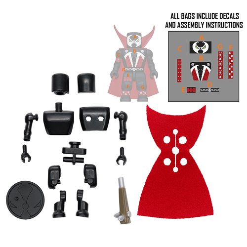Spawn Construct-a-Figure Series 1 Mini-Figure Blind Bag Case of 36