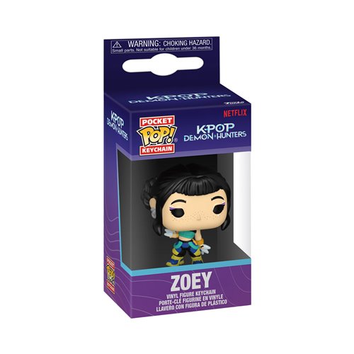 KPop Demon Hunters Zoey Funko Pocket Pop! Key Chain
