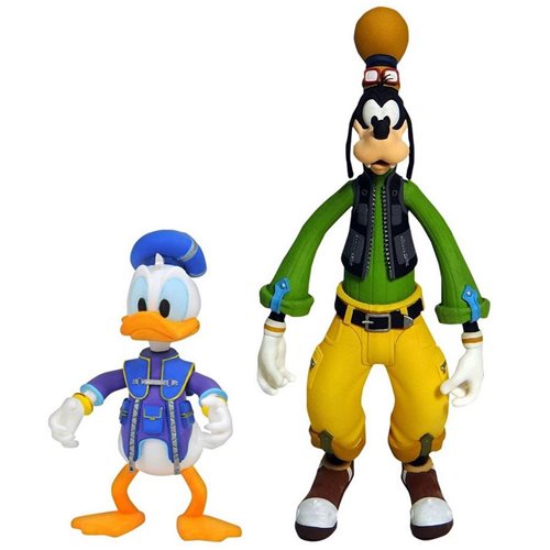 Kingdom Hearts 3 Select Series 2 Goofy and Donald Duck Action Figure 2-Pack