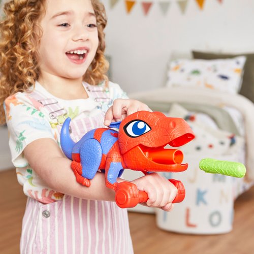 Spidey and His Amazing Friends Dino-Webs NERF Spidey-Rex Web Launcher