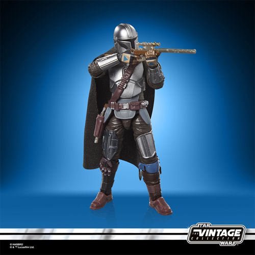 Star Wars The Vintage Collection The Mandalorian & Grogu Deluxe 3 3/4-Inch Action Figure