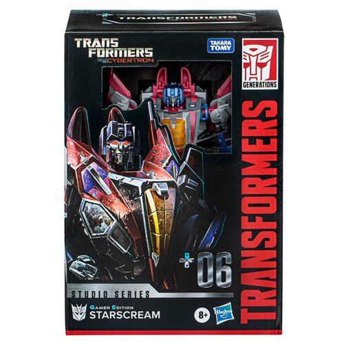 Transformers Studio Series Voyager Class Gamer Edition War for Cybertron Starscream