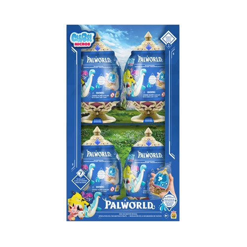 Palworld Egg Incubator Reveal Mini-Figure Blind Box Case of 8