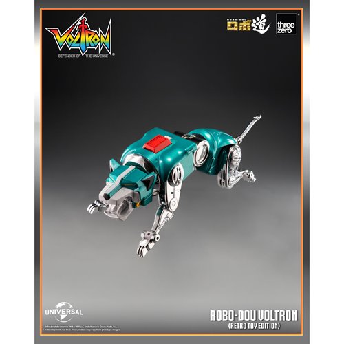 Voltron: Defender of the Universe Voltron Retro Toy Edition ROBO-DOU Action Figure