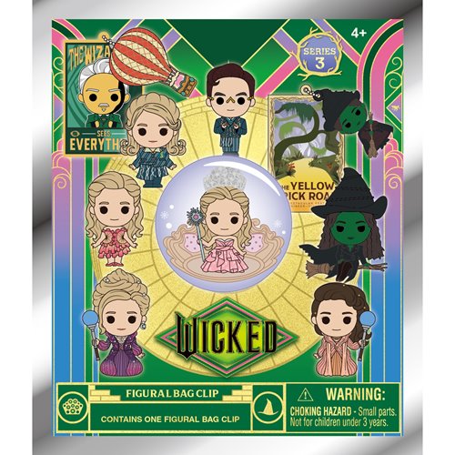 Wicked Series 3 3D Foam Bag Clip Random 6-Pack