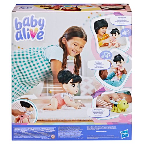Baby Alive Crawl 'n Play Katie Kat Electronic Crawling Baby Doll