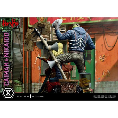Dorohedoro Caiman and Nikaido Deluxe Version Ultimate Premium Masterline 1:4 Scale Statue