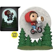 E.T. 40th Anniversary Elliot and E.T. Flying Glow-in-the-Dark Pop! Moment, Not Mint