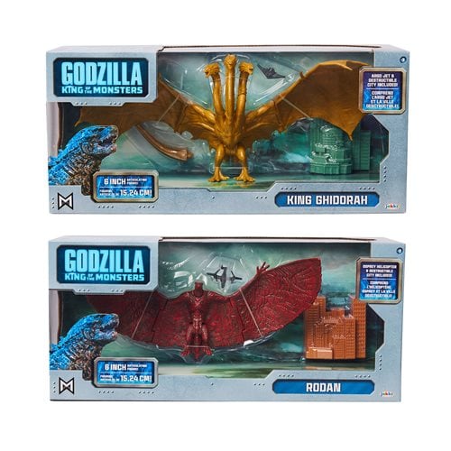 Godzilla: King of the Monsters 6-Inch Monster Packs Set