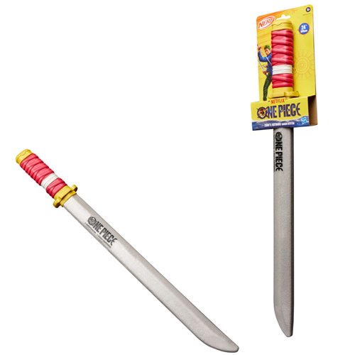 Nerf Netflix One Piece Zoro's Katana (Sandai Kitetsu) Sword with Foam Blade