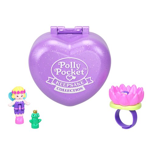 Polly Pocket Keepsake Collection Heritage Ring Box Mix 2 Case of 5