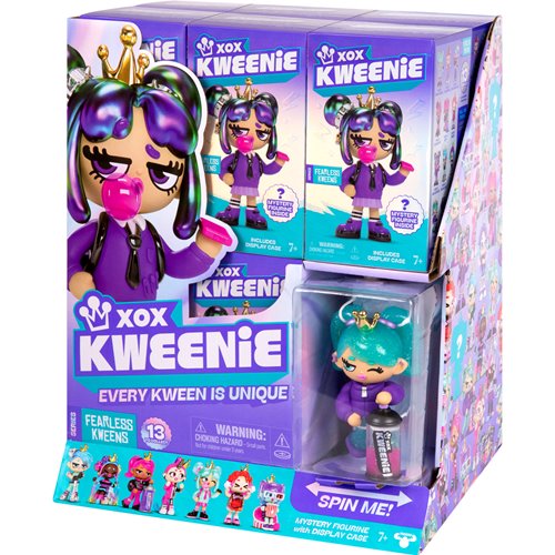 XOX Kweenie Fearless Mystery 4-Inch Figure Display Case of 11