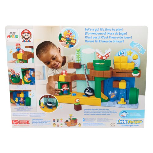 Super Mario Bros. Little People My Mario Mario's Adventure Playset