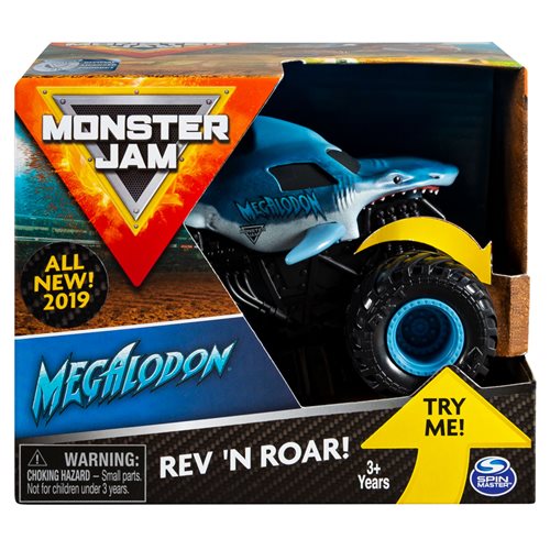 Monster Jam 1:43 Scale Rev 'N Roar Monster Truck Case