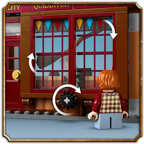 LEGO 76452 Harry Potter Quality Quidditch Supplies & Ice Cream Parlour